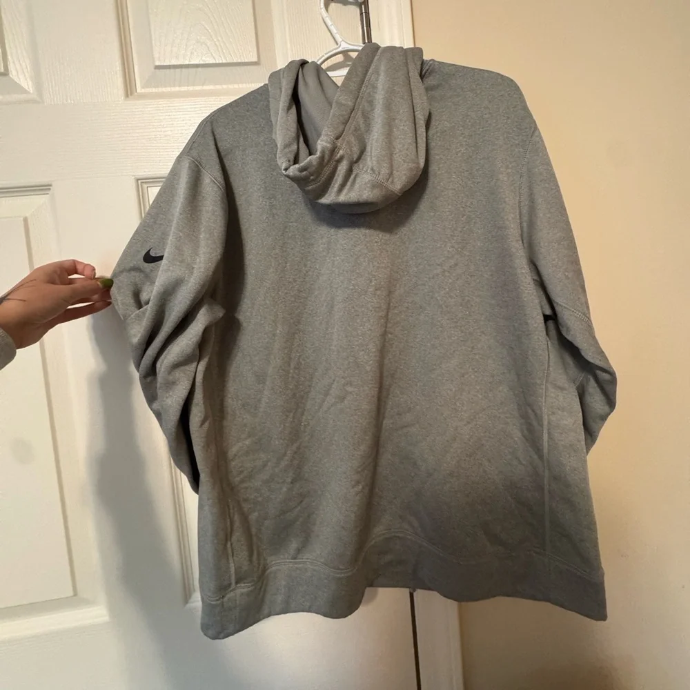 Nike Therma-Fit Gray Hoodie panthers